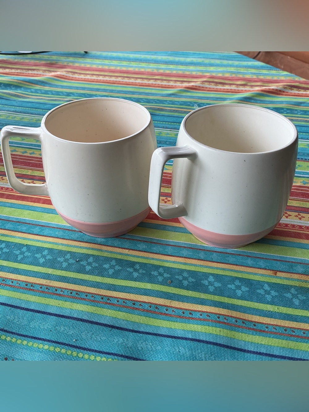 Bopp Decker Plastics Mid-Century Modern Mugs - set of 2
